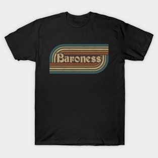 Baroness Vintage Stripes T-Shirt